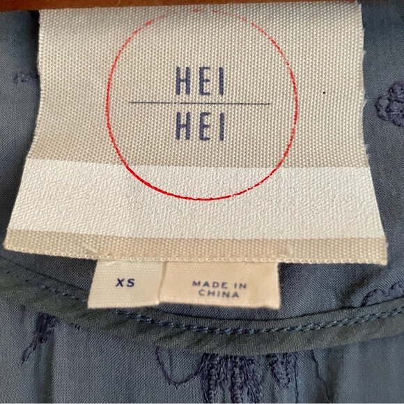 Anthropologie Hei Hei Melita Duster Floral Embroidered Jacket Size XS EUC - Picture 2 of 11